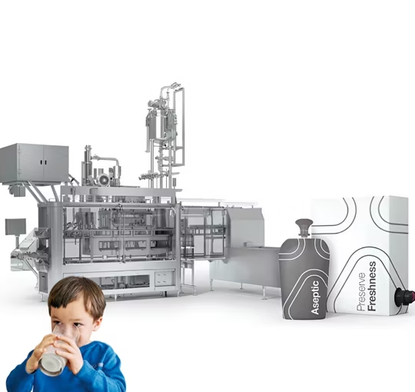 Automatic Aseptic Brick Carton Filling Machine (125ml-1000ml)