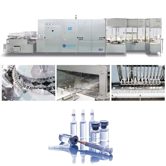 High-Speed Aseptic Vial Filling Machine Line