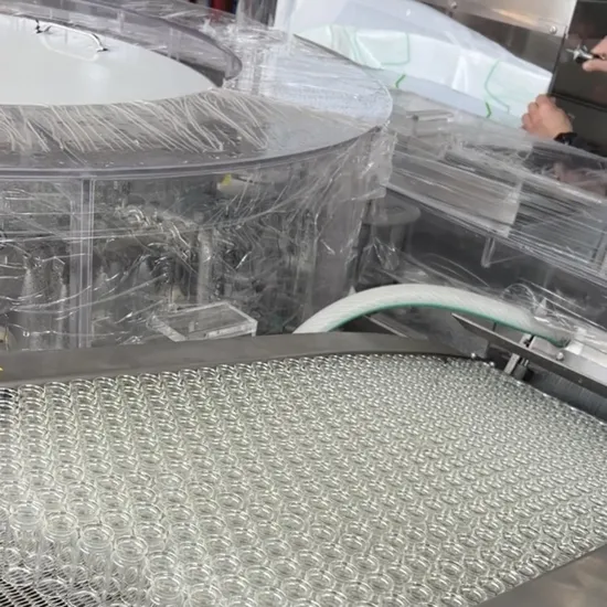 Aseptic Ultrasonic Vial Washing Machine for Filling Lines