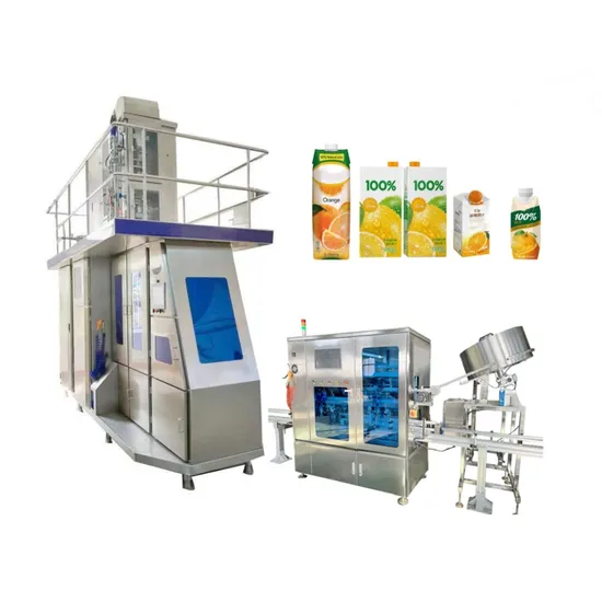 3000bph Aseptic Brick Carton Filling Sealing Machine 1L